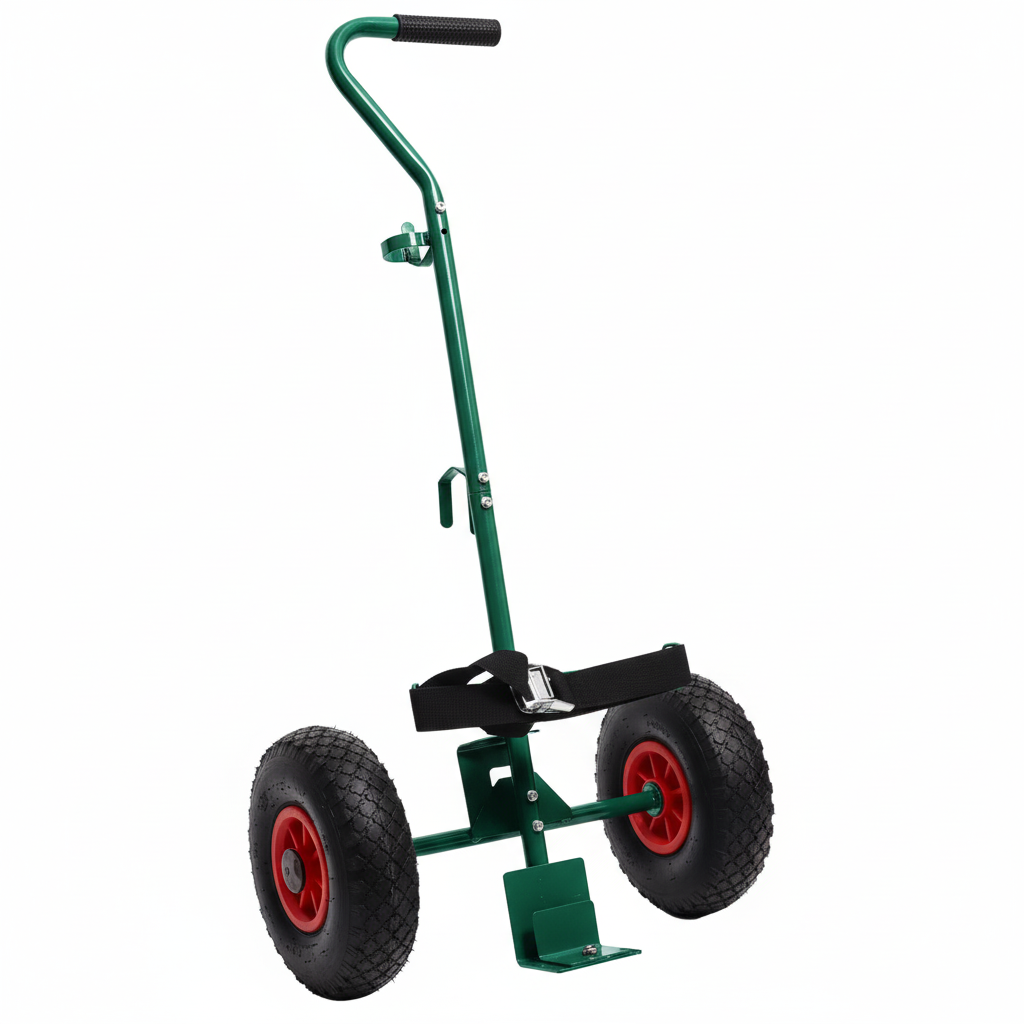 BIO Unkrautbrenner PRO mit Flaschenwagen und 11 kg Gasflasche