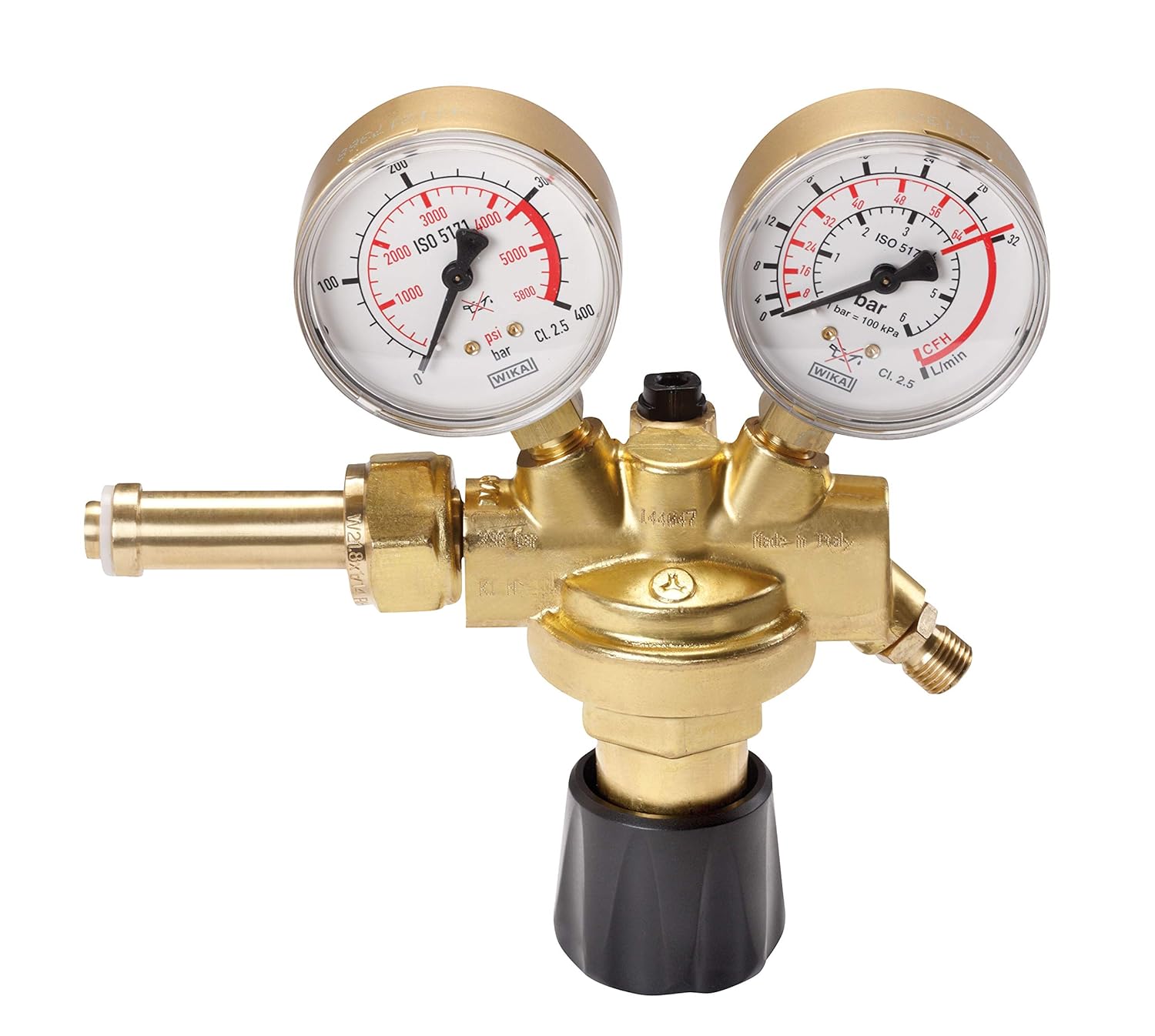 B-Ware Rothenberger Industrial Druckminderer mit 2 Manometern