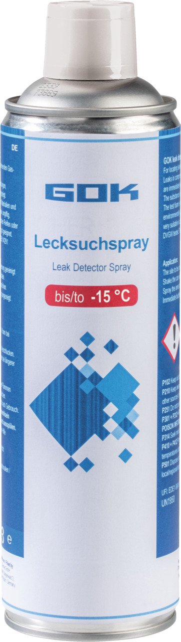 GOK Lecksuchspray 400 ml  bis -15°C frostsicher