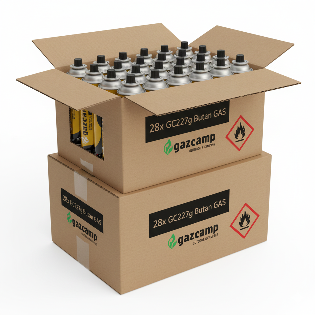 56x Gazcamp Butan 227g Kartusche MSF-1A GC227