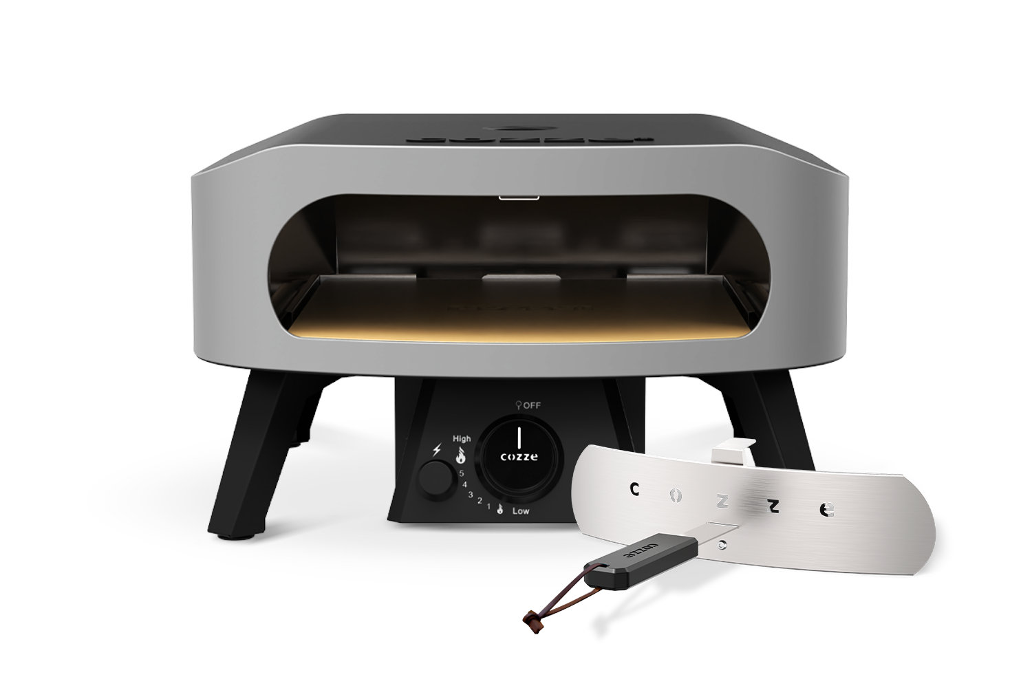 Cozze Pizzaofen Gas CLASSIC 13" inkl. Hitzeschild, 6 kW