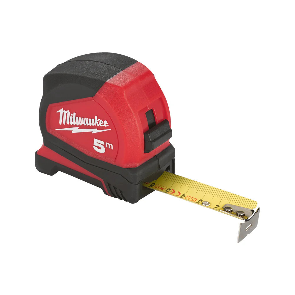 Milwaukee Pro-Compact Bandmaß 5 m, 25 mm breites Band